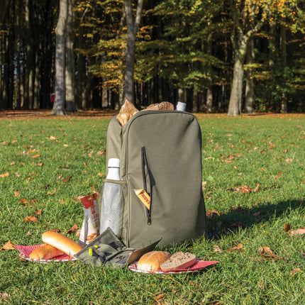 XD Collection Tierra 2-piece straw and cutlery set in pouch