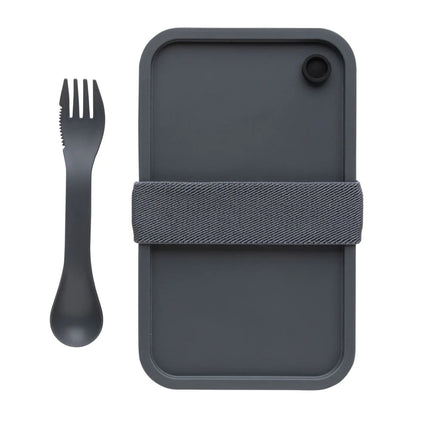  featuring a matching spoon and fork for convenient eating.