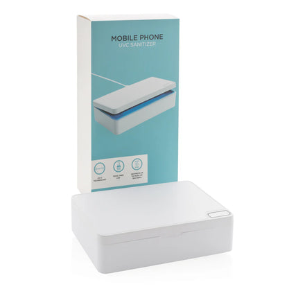  compact electronic accessory with sanitizing UV light.