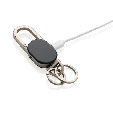 XD Collection dual keyfinder keychain with worldwide locating