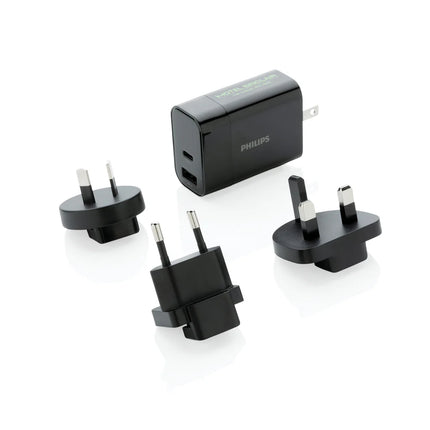 Philips ultra-fast PD travel charger for phones and tablets