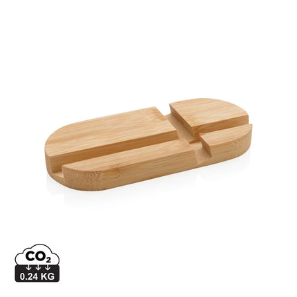 Bamboo phone and tablet holder from XD Collection
