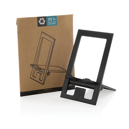 XD Collection Snap Stand RCS recycled plastic foldable phone and tablet stand