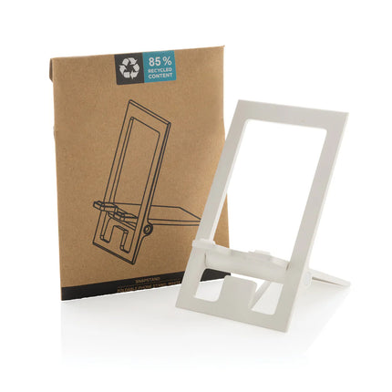 XD Collection Snap Stand RCS recycled plastic foldable phone stand for phones and tablets