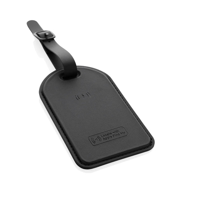  showing durable polyester material and travel details.