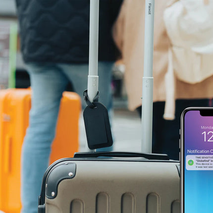 XD Collection Globetrack RCSrPolyester luggage tag with worldwide locating feature