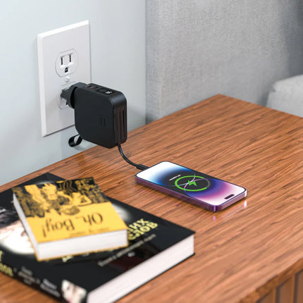 Urban Vitamin Saratoga 5-in-1 universal charger for phones and tablets with multiple charging ports
