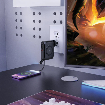 Urban Vitamin Oxnard 5-in-1 65W universal charger with multiple USB ports for phone and tablet charging.