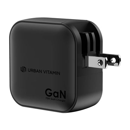  compact plastic design with multiple charging ports.