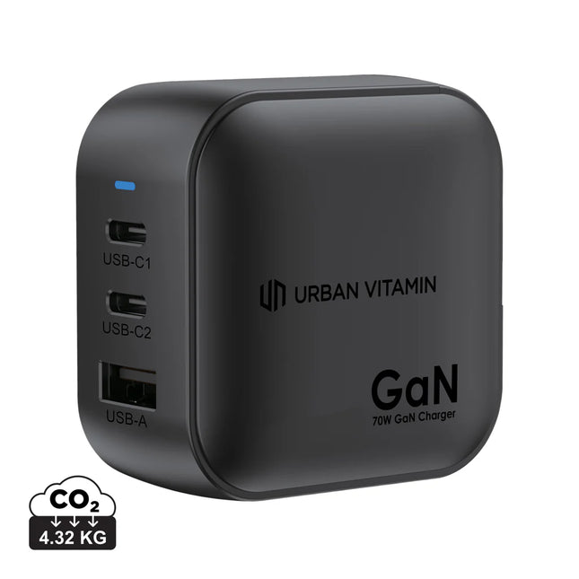 Urban Vitamin Santa Cruz RCS 70W GAN charger for phones and tablets