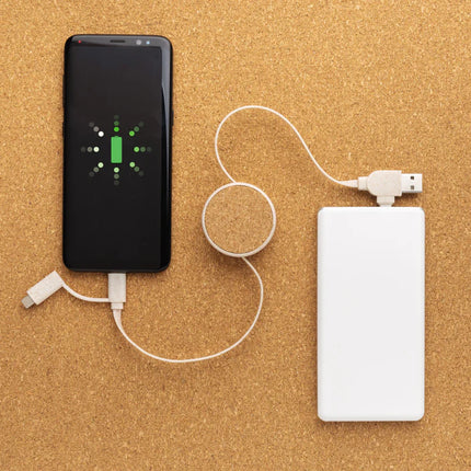  with multiple charging and data transfer ports.