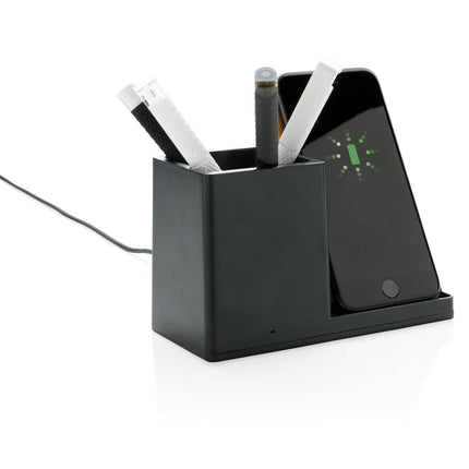 Ontario RCS recycled plastic 10W wireless charger for phones and tablets by XD Xclusive