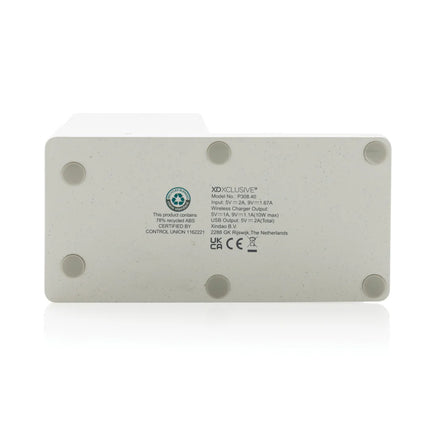 Ontario RCS recycled plastic 10W wireless charger by XD Xclusive