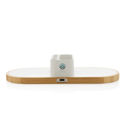 XD Xclusive Ontario RCS plastic 10W dual wireless charger for phones and tablets