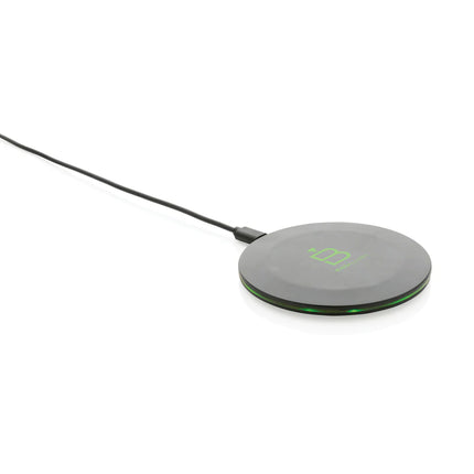 XD Collection RCS recycled plastic 15W wireless fast charger for phones and tablets