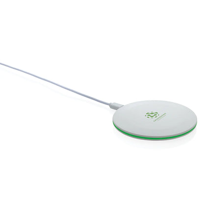 XD Collection RCS recycled plastic 15W wireless fast charger for phones and tablets