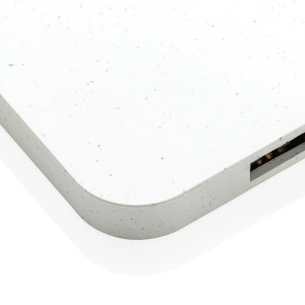 XD Collection RCS recycled plastic 10W wireless charger with USB ports for phones and tablets