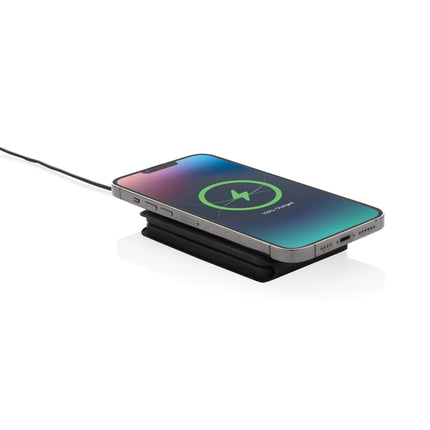Swiss Peak RCS rPU 15W 3-in-1 magnetic wireless charger for phones and tablets