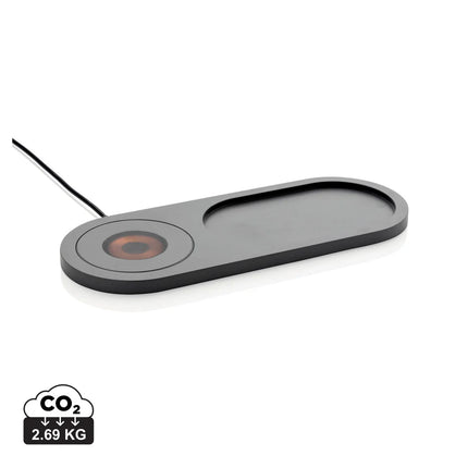 XD Xclusive Encore 10W wireless charging valet tray for phone and tablet accessories