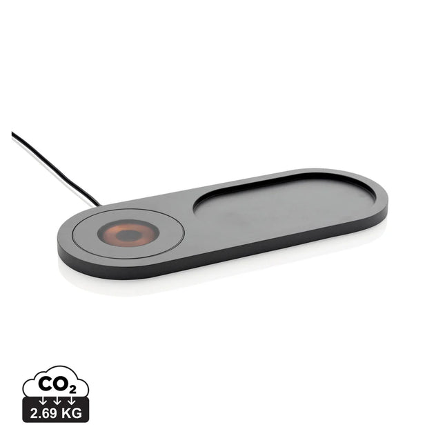 XD Xclusive Encore 10W wireless charging valet tray for phone and tablet accessories