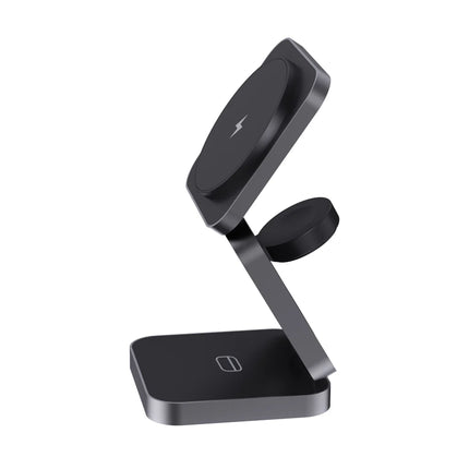 XD Xclusive Terra RCS recycled aluminum 3-in-1 foldable 15W charger for phones and tablets