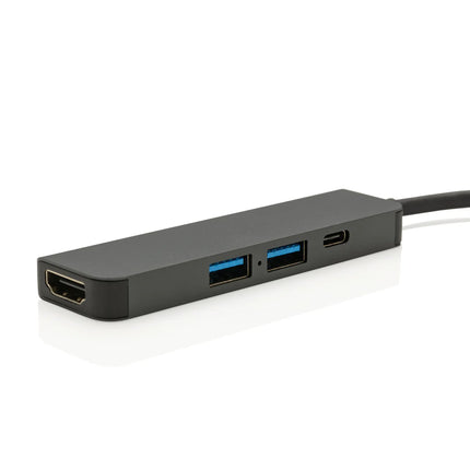  showcasing sleek aluminum design and HDMI port.