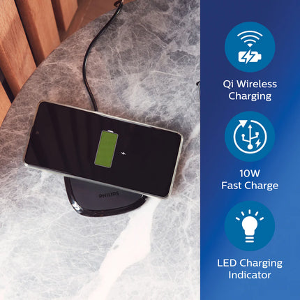 Philips 10W Qi wireless charger for phones and tablets