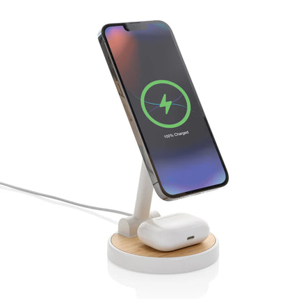 XD Xclusive Ontario RCS 15W magnetic 2-in-1 stand for phone and tablet charging