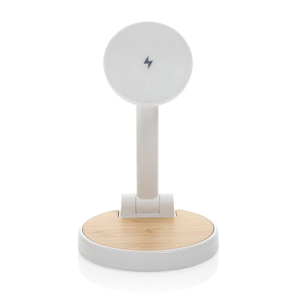 XD Xclusive Ontario RCS plastic 15W magnetic 2-in-1 stand for phone and tablet accessories