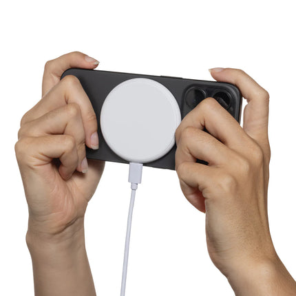 XD Collection Magnapad 15W RCS plastic magnetic 3-in-1 charging pad for phones and tablets