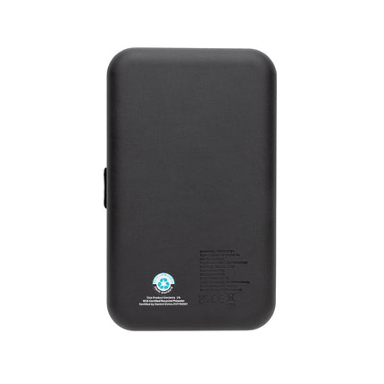 Swiss Peak RCS recycled travel case with 3-in-1 charger for phone and tablet accessories