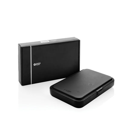 Swiss Peak RCS recycled travel case with 3-in-1 charger for phone and tablet accessories