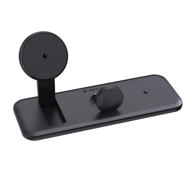  showing multiple charging adapters and magnetic connectors.