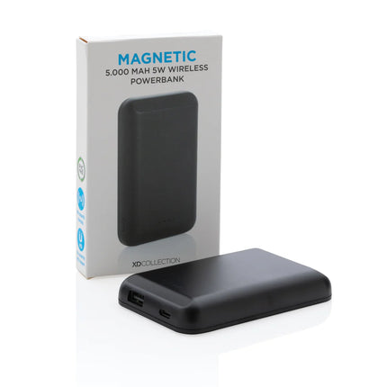 000 mAh wireless powerbank with 5W charging for phones and tablets