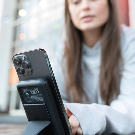  portable device with sleek design and USB ports.