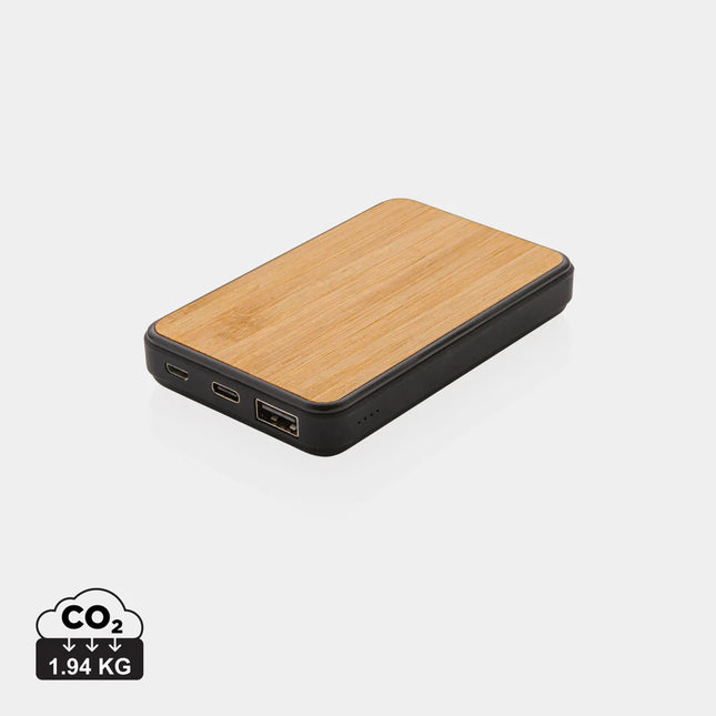XD Collection RCS recycled plastic 5000mAh powerbank for phones and tablets