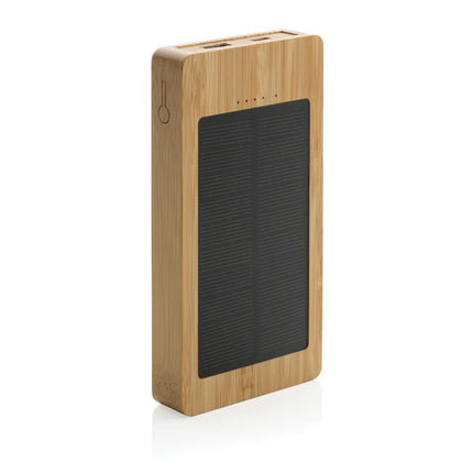 000mAh bamboo solar powerbank by XD Collection