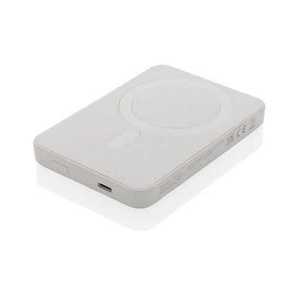 XD Collection Magnetix RCS recycled plastic 5000mAh magnetic powerbank for phones and tablets