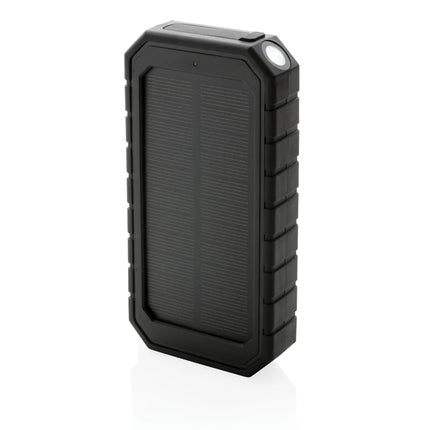 XD Collection solar powerbank with 10W wireless charging for phones and tablets