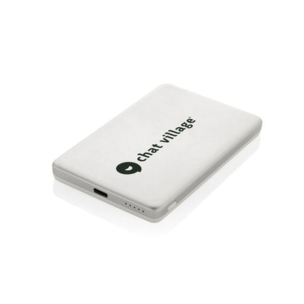 XD Collection Orion RCS recycled aluminum 5000mAh 5W magnetic powerbank for phones and tablets