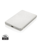 Recycled aluminium alloy,Recycled ABS / silver / 10.4 x 6.6 x 1 cm