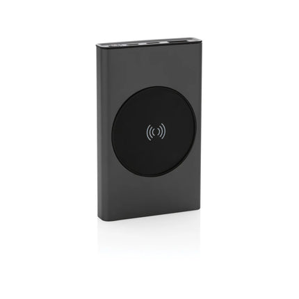 XD Xclusive Terra RCS recycled aluminum 5000mAh powerbank with 5W wireless charging for phones and tablets