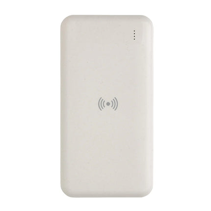  showing a sleek black portable charger.