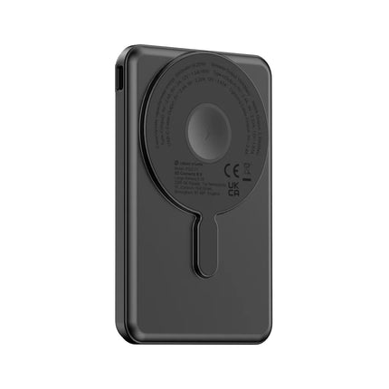Urban Vitamin Redwood 5-in-1 5000mAh 20W PD magnetic powerbank with USB-C and magnetic attachment for phones and tablets.