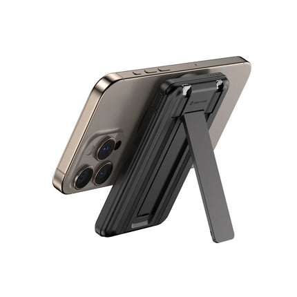  showing multiple charging ports and magnetic attachment.