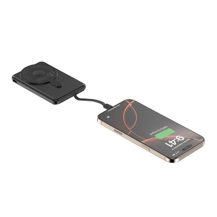 Urban Vitamin Redwood 5-in-1 5000mAh 20W PD magnetic power bank for phones and tablets