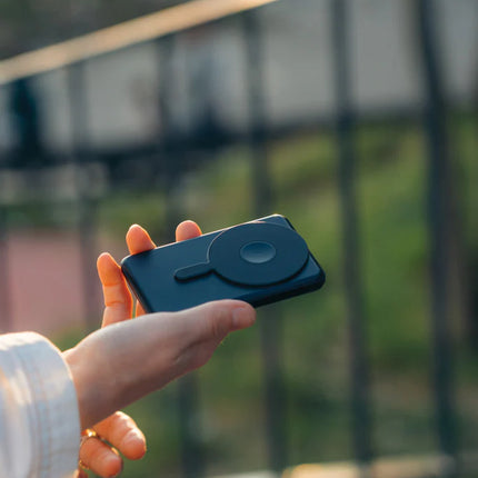 Urban Vitamin Redwood 5-in-1 5000mAh 20W PD magnetic powerbank with multiple charging ports and sleek design for phones and tablets.