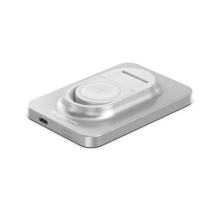 Urban Vitamin Malibu RCS plastic and aluminum 5000mAh power bank for phones and tablets with sleek design.