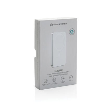Urban Vitamin Malibu RCS plastic and aluminum 5000mAh power bank for phones and tablets