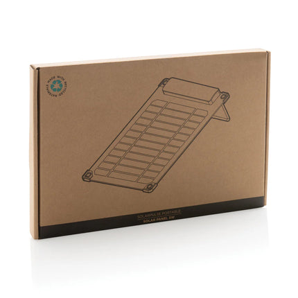 XD Collection Solarpulse plastic 5W portable solar panel for phones and tablets